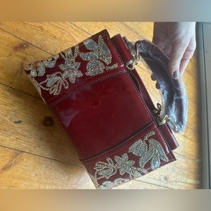 NWT Red Sparkle Purse
